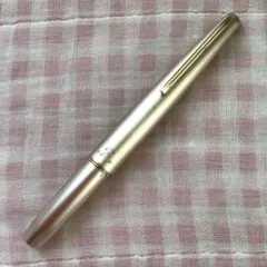 プラチナ 18K 18金 万年筆 ショート 細字 ピンク 廃盤のサムネイル