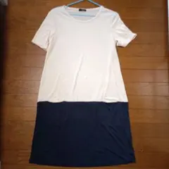 Almane 新品未使用 Tシャツ 半袖 ワンピース ポケット付き