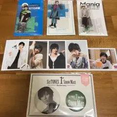 阿部亮平 アクスタ アクリルスタンド 缶バッジ ミニフォト