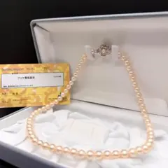 テリ強✨　ジュエリーマキ　アコヤ　本真珠　パール　ネックレス　6.0-6.5mmのサムネイル