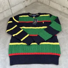 ❤️新品タグ付❤️Polo Ralph Lauren ❤️マルチカラーセーター