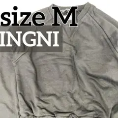 【新品タグ付】INGNI ウエストブラウジング スウェットワンピース 黒 M