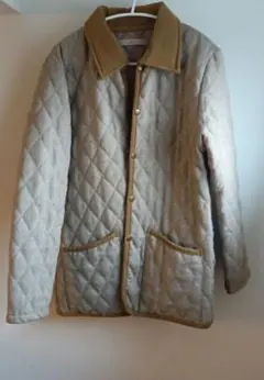 ◯GLOBAL WORK✕キルティングジャケット ✕M✕ベージュ◯