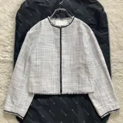 tomorrowland ツィードジャケット　美品 纏うたび、凛と美しく。」TOMORROWLAND collectionの名品