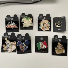 ディズニーピンバッチ8個のサムネイル