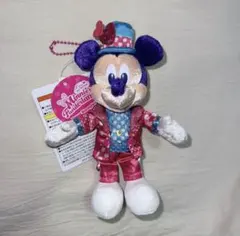 ディズニー ミッキー ぬいぐるみバッジ