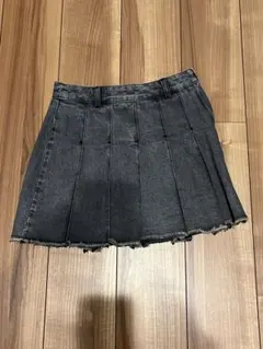 んな様専用GU ダークグレー プリーツスカート S