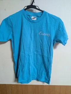 Gildan XSサイズ 青色 Tシャツ Curves刺繍のサムネイル