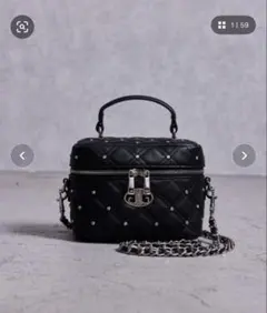 美品】GYDA ラインストーンキルティングバッグ【ZOZOTOWN限定】 - メルカリ