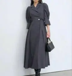 snidel 点描プリントワンピース