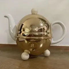黒と銀のティーポット 蓋付き - メルカリ