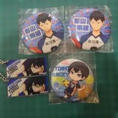 【ハイキュー!!】影山飛雄セット (バラ売りなら各種1個450円です！)