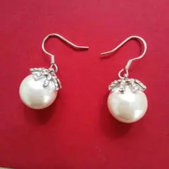 パール フックタイプ ピアス