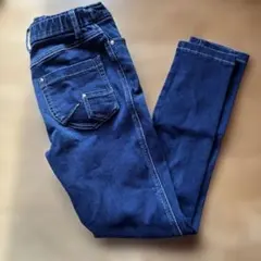 ダークブルースリムフィットデニム