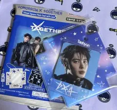 バンダイ ビジュアル　スクエアフォトシールケース カンテヒョン　TXT