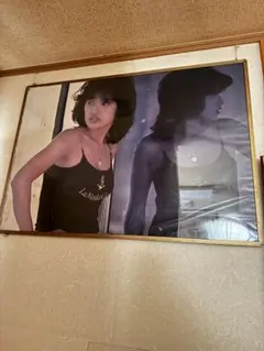 ブリキ看板　メタルポスター　松田優作　山口百恵　８０年代アイドル　昭和アイドル Amazon.co.jp: A4 額付き ポスター 松田優作 山口百恵 Yusaku Matsuda