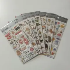 大人の図鑑シール　７種　まとめ売り
