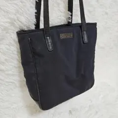 コーチ✨️ トートバッグ ショルダーバッグ 6240 ナイロン レザー ブラック