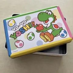 ヨッシー　お菓子空き缶 USJ SUPER NINTENDO WORLD