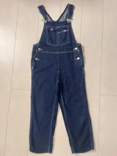 CHUMS ダークブルー オーバーオール　つなぎ　Kids Lサイズ　120㎝