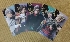 ミュージカル刀剣乱舞　目出度歌誉華舞　郵便　大判ポストカード5枚セット