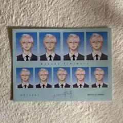 【デザート応募者全員プレゼント】証明写真風カード　うるわしの宵の月 市村琥珀