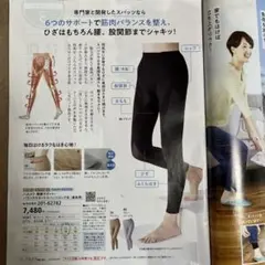 ハルメク　バランスサポートスパッツロング丈 ハルメク 健康サポート・バランスサポートスパッツ ロング丈