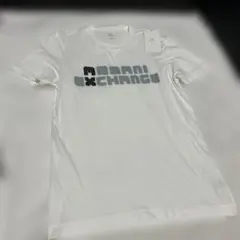 新品ARMANI EXCHANGEアルマーニ半袖ロゴTシャツM白