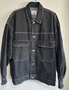 JUNRED ダークグレー デニムジャケット M