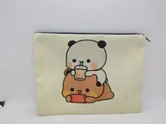 新品未使用 レディース 化粧ポーチ 小物入れ くま パンダ かわいい