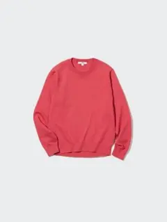 ウォッシャブルコットンクルーネックセーター