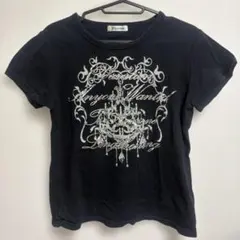 レディース　Tシャツ y2k ゴシックパンクスカル