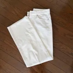 UNIQLO ワイドストレートジーンズ