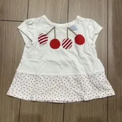 BABY CHEER チェリー柄 Tシャツ Mサイズのサムネイル