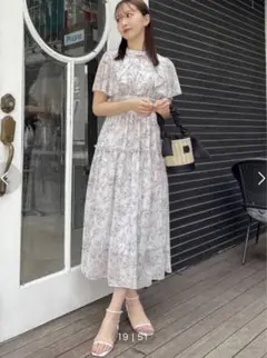 dazzlin Watercolorfulflower ワンピース