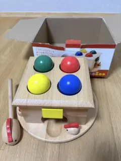 エドインター　たたいてコロン　森のあそび道具シリーズ　知育玩具のサムネイル