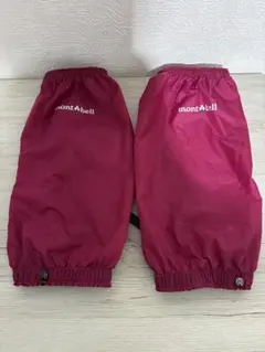 mont-bell ゲイター 登山スパッツ　ピンク系
