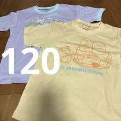 すみっコぐらし Tシャツ 2枚セット 120cm