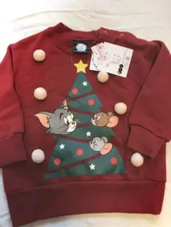 未使用　新品　トムとジェリー クリスマス トレーナー