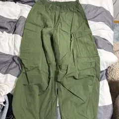 GU カーゴパンツ オリーブグリーン