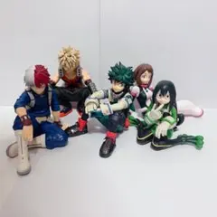 ヒロアカ ブレイクタイムコレクション 緑谷出久 爆豪勝己 轟焦凍 蛙吹梅雨