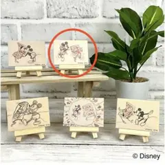 ミッキー トランプ柄 ブラインドミニキャンバス