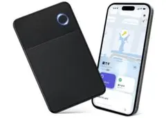 紛失防止タグ カード型 ワイヤレス充電対応MFI認証/GPS高Apple端末のみ