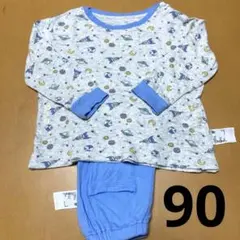 ユニクロ　パジャマ　長袖　90
