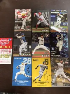 プロ野球チップス　ラッキーカード