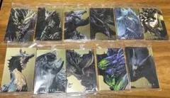 モンスターハンター ウエハース　カード11種類　ラギアクルス、アルシュベルド含む