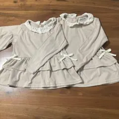 AURORA ベージュ チュニック セット