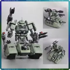 予約注文】MS-06T ザクタンク ガンプラ ジャンク 組み立て済み - メルカリ