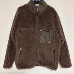 Brandy Melville ベージュ フリースジャケット - メルカリ