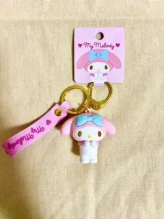 サンリオ　マイメロディ　ストラップ付き　立体キーホルダー　新品未使用